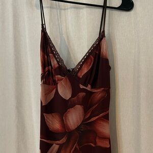 Floral Spaghetti Strap Dress